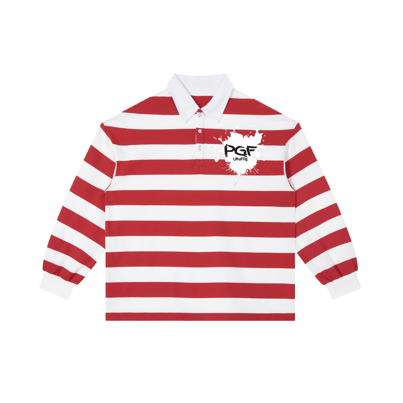 PGF STRIPED POLO