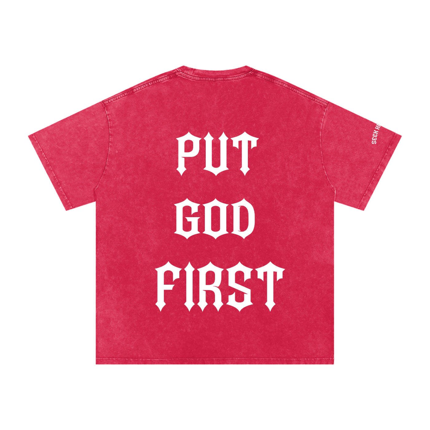 PGF SNOW WASHED OVERSIZED TEE