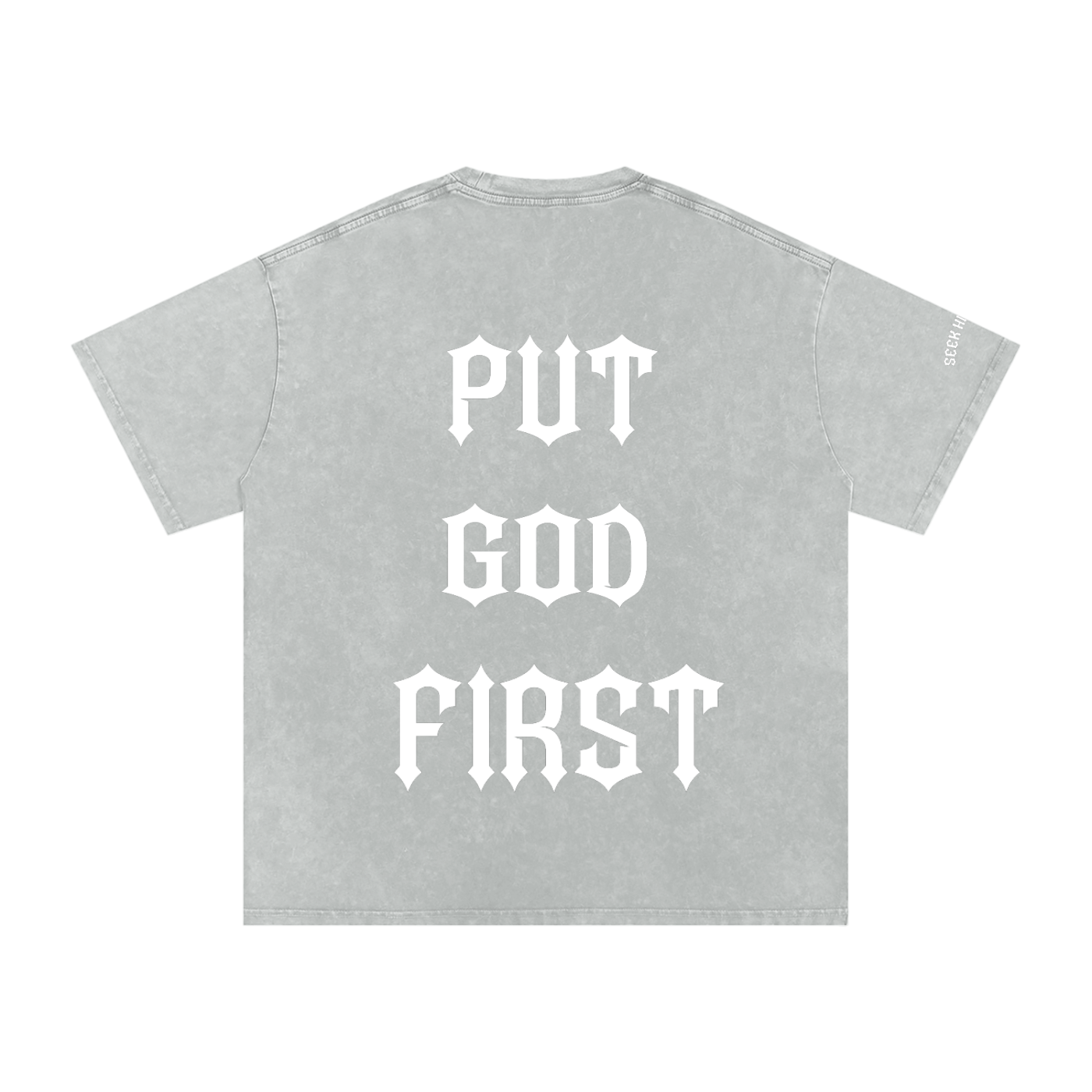 PGF SNOW WASHED OVERSIZED TEE