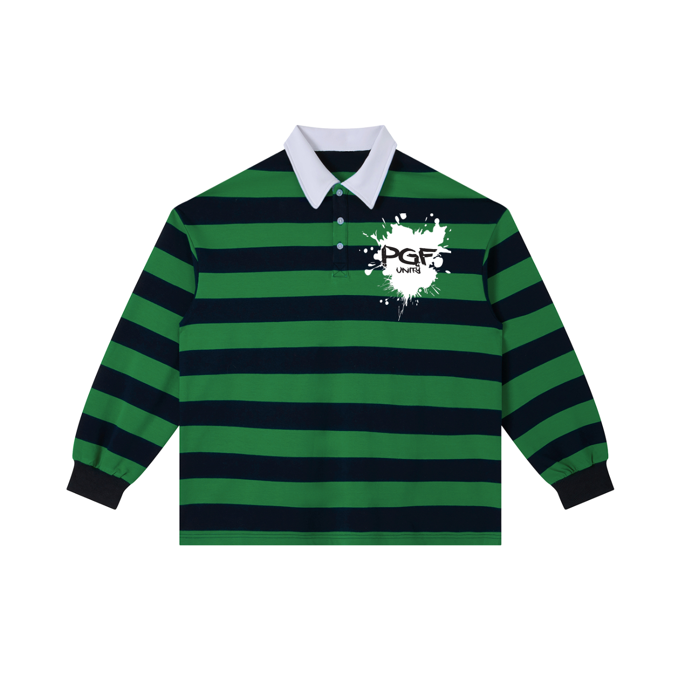 PGF STRIPED POLO